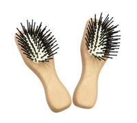 FRCOLOR 2piezas Mini Peine Con Cojín De Aire Peine De Peluquería Cepillo Desenredante Cabelludo Para Viajar y Uso Diario