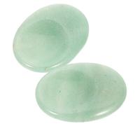 FRCOLOR 2piezas Mini Scraping Plate Natural Stone Para Masaje Facial y Corporal Alivio Del Estrés Ansiedad Para Relajación y Cuidado Personal