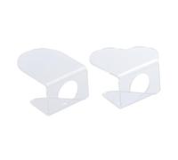 FRCOLOR 2piezas Paleta De Acrílico Bandejas Para Colores Acrílicos Bandejas Prácticas Para Pigmentos De Materiales De Para Tablero De Pintura Diy