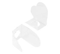 FRCOLOR 2piezas Paletas Para Maquillaje Acrílicas Para Uñas Para Manicura y Decoración De Uñas Para