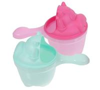 FRCOLOR 2piezas Para Champú y Lavado Cabello Ducha y Shower Diseño Rociador Control Agua Mango Material Duradero Fácil Limpieza