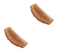 FRCOLOR 2piezas Peine De Masaje Peine De Dientes Para Tipo De Cabello Herramienta De Cuidado Portátil y