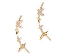 FRCOLOR 2piezas Pendientes Con Diseño De Alas Versátiles Para Niña Decoración De Oreja Diseño Material Ligero Para Ocasiones Especiales