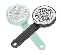 FRCOLOR 2piezas Piedras Pómez para Pies Removedor de Durezas de Pies Herramienta de Exfoliación de Acero Inoxidable para Pedicura para Talones Agrietados y Pieles Muertas