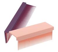 FRCOLOR 2piezas Plancha De Pelo Peine Desmontable Para Alisar El Cabello Accesorio Portátil Para Plancha De Pelo De Salón