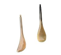 FRCOLOR 2piezas Pluma De Acupuntura Raspadora Manual Varilla De Masaje Facial Herramienta De Masaje Gua Sha Para Cuidado Casa