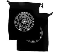 FRCOLOR 2piezas Porta Del Tarot y Bolsas De Cordón Para Tarot Joyas y Diseño Marsella