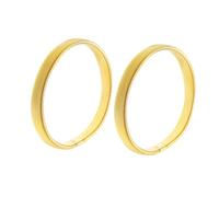 FRCOLOR 2piezas Pulsera De Resorte De Metal Para Hombre Brazalete Cierre De Resorte Para Actividad Deportiva y Tallas Pulsera De Moda Para Hombre