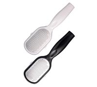 FRCOLOR 2piezas Removedor De Callos Para Pedicura Portátil Para Pies De Acero Inoxidable Raspador Práctico Para Callos Casa