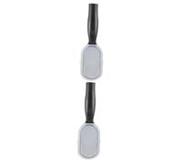 FRCOLOR 2piezas Removedor De Muerta Inoxidable Con Tapa Exfoliador Para Pies Secos y Durezas Herramienta Portátil Para