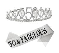 FRCOLOR 2piezas Sash y De Cumpleaños Decoración y Celebraciones Accesorios De Etiqueta Para Cumpleañera Para y Adultos