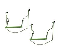 FRCOLOR 2piezas Soporte de Armónica de Soporte Metálico Ajustable para Cuello Manos Libres para Músicos para Interpretación y Práctica