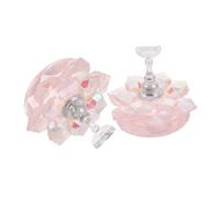 FRCOLOR 2piezas Soporte De Uñas Postizas Magnético Unids Expositor De Manicura Kit De Herramientas Para Uñas Accesorios