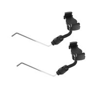 FRCOLOR 2piezas Soporte Para Partituras De Saxofón Accesorio Musical Multifuncional Para Músicos Abrazadera Ajustable Para Trompeta Clarinete y Lira De Pinzas Para Partituras