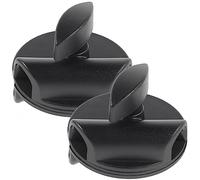 FRCOLOR 2piezas Unidades Abrazadera Giratoria Para Soporte Micrófono Clips Metálicos Resistentes Con Rotación Para Brazo Boom Micrófono Accesorios Compatibles Para Estudio y Transmisión