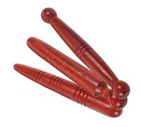 FRCOLOR 3 barras de acupresión, rodillo de masaje, punto de disparo, dispositivo de masaje de pies, herramientas de de madera, para el de pies de todo el cuerpo, bastón de,