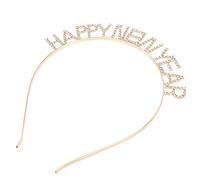 FRCOLOR 3 Diademas De Año Nuevo Diadema De Nochevieja Diadema De Año Nuevo Tocado Para Festival De Accesorio Elegante Y Con Estilo Para Fiestas.