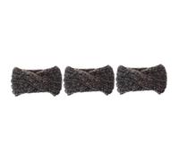 FRCOLOR 3 diademas elásticas para el pelo para mujer, cálidas para el invierno, cubierta de lana para la cabeza, banda de punto, gomas para el pelo, protección auditiva cálida, joya elástica