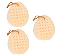 FRCOLOR 3 esponjas de baño para niños pequeños, esponja de bebé para baño exfoliante, esponja de aire para ducha, cepillo de ducha, esponja exfoliante, cara, lavabo, almohada, lavandería hombre