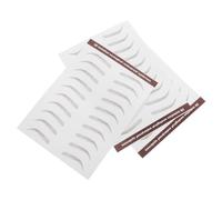 FRCOLOR 3 Hojas De Pegatinas Para Cejas Para Principiantes Calcomanías Temporales Impermeables Con Efecto De Pelo Despegables Al Instante Auténticas Y Marrones