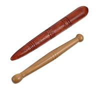 FRCOLOR 3 Juegos 2 Uds Palo De Acupuntura De Madera Palo De Masaje Para La Cara De La Trasera Varillas De Masaje De Madera Herramientas Guasha Varilla De Madera De Reflexología