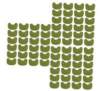 FRCOLOR 3 Juegos 24 Piezas Pegatinas De Hombro Espalda Cuello Yeso De Moxibustión Caliente Rodillera Autocalentable Pegatina Natural Pegatina Ajenjo Pegatinas De Cuello Tela No