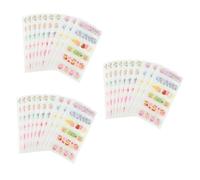 FRCOLOR 3 Juegos Apósito Adhesivo Vendajes Para Heridas Hermosos Para Heridas Vendajes En Las Yemas De Los Dedos Vendajes Prácticos Pequeños Vendajes Educación Física 60 Piezas * 3