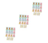 FRCOLOR 3 Juegos Bolsa de de flamenco de dulces pegatinas de dibujos animados bolsas de bags delicadas bolsas de almacenamiento bolsas de papel para guardar