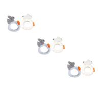 FRCOLOR 3 Juegos De Bandas Faciales Para El Cuidado De La Piel Diademas Esponjosas Para El Cabello Para Lavarse La Cara Diadema De Spa Para Mujeres 2 Piezas X 3