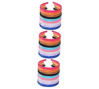 FRCOLOR 3 Juegos De Diademas De Fieltro Liso Para Mujer Aro Para El Pelo Sin Accesorios Para Manualidades 12 Unidades X 3