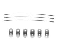 FRCOLOR 3 Juegos De Dispositivos Anticaída Para Muebles Infantiles Estanterías Correas De Seguridad Para Muebles Kit De Soporte Antivuelco Kits De Anclaje