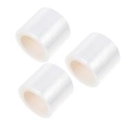 FRCOLOR 3 Juegos De Film Transparente Para Cejas Labios Envolturas De Plástico Para Pigmentos Cómodos Y Fáciles De Usar 3 Unidades