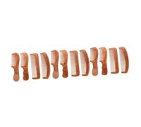 FRCOLOR 3 Juegos De Peines De Naturales Para El Cuero Cabelludo Herramienta De Peinado De Madera Accesorios Para El Cabello 4 Piezas X 3