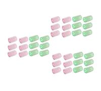 FRCOLOR 3 Juegos De Rizadores De Pelo De Plástico De 36 Mm Autoadhesivos Para Mujer Kit De Peluquería 12 Unidades
