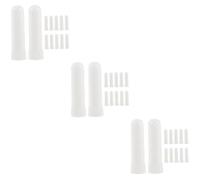FRCOLOR 3 Juegos Fragancia Oleos Essenciais Nasal Inhaladores Nasales Portátil Oler Palo Nasal Palo De Inhalación De Olor El Plastico 12 Uds * 3