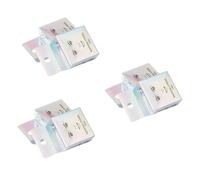 FRCOLOR 3 Juegos Línea De Posicionamiento De Cejas Bolígrafo Maquillaje Profesional Gel Equipo Preciso Eyebrow Pencil Accesorio De Maquillaje De Cejas Regla De Cejas Nylon 2 Piezas * 3