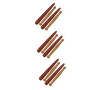 FRCOLOR 3 Juegos Palo De Acupuntura De Madera Varilla De Masaje Palo De Masaje De Madera Masajeador Raspador Masaje Herramientas De Varilla De Punto De Acupuntura 4 Uds * 3