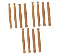 FRCOLOR 3 Juegos Palo De Masaje Barra De Acupresión Masaje De Puntos Gatillo Acupresion Masajeador Corporal Varilla De Masaje De Madera Herramienta De Masaje Madera Fragante 4 Uds * 3