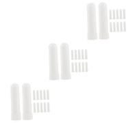 FRCOLOR 3 Juegos Palo Para Oler Fragancias Oleos Essenciais Nasal Portátil Personal Palo Nasal Palo De Inhalación De Olor El Plastico 12 Uds * 3