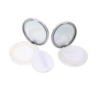 FRCOLOR 3 Juegos Polvera Recipientes Pequeños Con Tapas Soplo De Polvo De Bebé Y Contenedor Soplo De Polvo Triangular Mini Soplo De Polvo Dispensador Polvo Suelto El Plastico 2 Piezas * 3