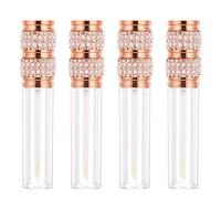 FRCOLOR 3 Juegos Tubo De Brillo De Labios Tubo De Lápiz Labial De Repuesto Botellas De Agua Transparentes Tubos Vacíos De Lápiz Labial Brillos Voluminizadores Tinte De 4 Uds * 3