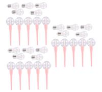 FRCOLOR 3 Juegos Tubo Vacío De Brillo De Labios Equipo Contenedores De Tubos De Brillo De Labios Bricolaje Kit De Brillo De Labios Brillantina Máscara Tinte Bálsamo El Plastico 10 Uds * 3