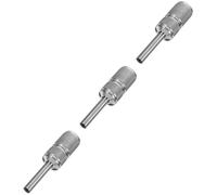 FRCOLOR 3 Piezas apretones de arte manejar verter herramienta Suministrar banda cerrar Mango auto-bloqueo empuñaduras de metal empuñaduras de acero puños de acero inoxidable Silver