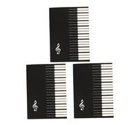 FRCOLOR 3 piezas Cuaderno de Partituras de Música para Guitarra y Piano Compacto Grueso sin Sangrado Portátil para Principiantes y Composición Musical