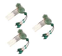 FRCOLOR 3 Piezas De Accesorios Para El Cabello Peine Pasador Tocado Diadema De Perlas Nupciales Pasadores Pinzas Para El Cabello De Boda Para Novias Decoración De Bodas Tiara Para