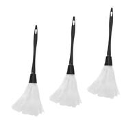 FRCOLOR 3 Piezas De Accesorios Para Plumeros Barrer Con Limpieza Para Pequeños Plumero En Miniatura Plumero De Mano Plumero Decorativo Escoba Cepillo De