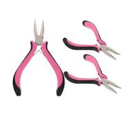 FRCOLOR 3 Piezas De Herramientas Profesionales Para Extensiones De Cabello Removedor De Extensiones Aplicador De Cabello Alicates Multifunción Cierre De Cuentas Para