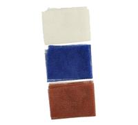 FRCOLOR 3 Piezas Esponjas Exfoliantes Africanas de Malla para Ducha Limpieza Corporal Rápida y Ligera para Casa y Beige