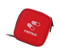FRCOLOR 3 Piezas Kit De Primeros Auxilios Bolsa De Almacenamiento De Viaje Botiquín De Primeros Auxilios Bolsa Vacía Mochila De Primeros Auxilios Bolsas De Noche Mini Rojo Tela Oxford