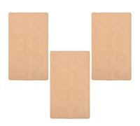 FRCOLOR 3 Piezas Lápiz de Ojos Piel Bordada Piel de Rostro Humano Falso para Práctica de Microblading para Delinear Ojos